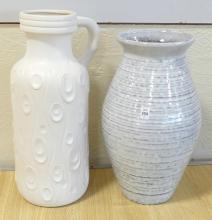 TWO LARGE PIECES OF WEST GERMAN POTTERY