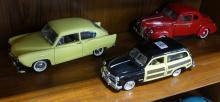 SEVEN DIE-CAST MODEL CARS