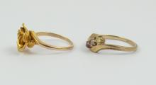 2 GOLD RINGS