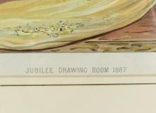 PRINT OF JUBILEE DRAWING ROOM 1887