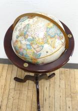 TERRESTRIAL GLOBE ON STAND