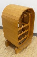 OAK WINE RACK