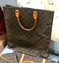 LOUIS VUITTON DUFFEL BAG, PURSES AND WALLET