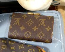 LOUIS VUITTON DUFFEL BAG, PURSES AND WALLET