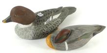 TWO DONALD W. MORLEY DECOYS