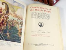 CASSELL'S HISTORY OF THE BRITISH PEOPLE C.1923