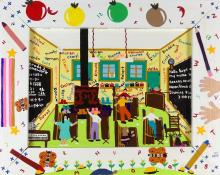 FOLK ART PAINTING BY VERNA ZWICKER