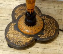 DUTCH MARQUETRY FLOOR LAMP