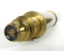 CIRCA 1800 BRASS TELESCOPE