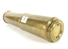 CIRCA 1800 BRASS TELESCOPE