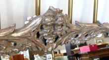 LARGE CARVED WALL MIRROR