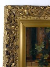 ANTIQUE OIL ON CANVAS