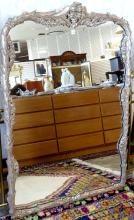 LARGE CARVED WALL MIRROR