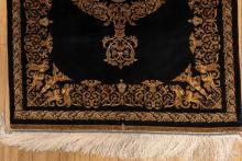 MACHINE MADE SILK RUG