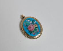 ENAMEL LOCKET