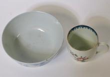 CHINESE BOWL AND CUP