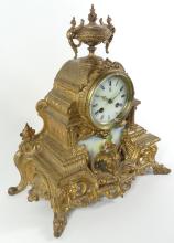 EXCEPTIONAL ANTIQUE MANTEL CLOCK