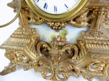 EXCEPTIONAL ANTIQUE MANTEL CLOCK