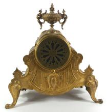 EXCEPTIONAL ANTIQUE MANTEL CLOCK