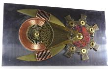 MIXED MEDIA WALL ART