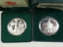 4 CANADIAN SILVER DOLLARS
