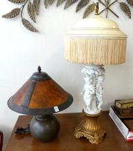 TWO TABLE LAMPS