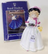 ROYAL DOULTON "SHARON" AND BOOKLET