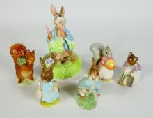 MUSIC BOX, FIGURINES