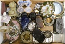 BOX LOT OF ESTATE CURIOS