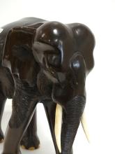 WOODEN "ELEPHANT" CARVING