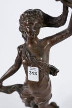 ANTIQUE FRENCH SPELTER SCULPTURE