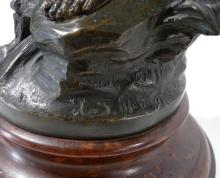 PAIR OF LOUIS AND FRANCOIS MOREAU SPELTER SCULPTURES