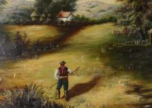 ANTIQUE BRITISH SCHOOL OIL