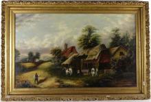 ANTIQUE BRITISH SCHOOL OIL
