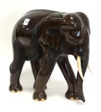 WOODEN "ELEPHANT" CARVING