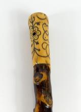 18TH CENTURY WALKING STICK WITH PROVENANCE