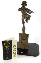 PRINCE MONYO BRONZE SCULPTURE