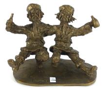 PRINCE MONYO BRONZE SCULPTURE