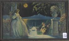TWO ART NOUVEAU PRINTS