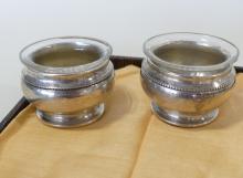 STICK PINS, OPEN SALTS AND BUTTER KNIVES