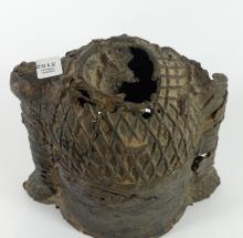 BENIN BRONZE HEAD