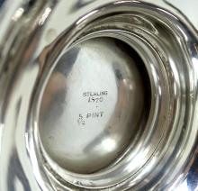 STERLING SILVER LOVING CUP