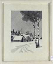 ORIGINAL PEN & INK DRAWING
