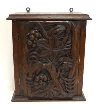 HANGING DUTCH OAK CABINET