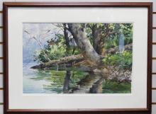 PAIR OF TODD REIFERS WATERCOLOURS