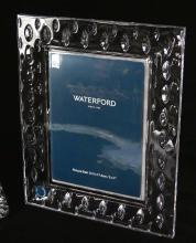 2 WATERFORD CRYSTAL PHOTO FRAMES