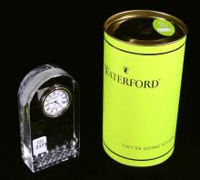 WATERFORD CRYSTAL TABLE CLOCK