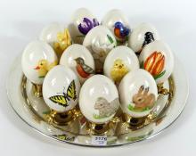 12 GOEBEL EGGS