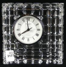 WATERFORD CRYSTAL CLOCK