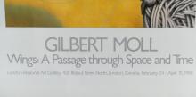 GILBERT MOLL EXHIBITION POSTER
